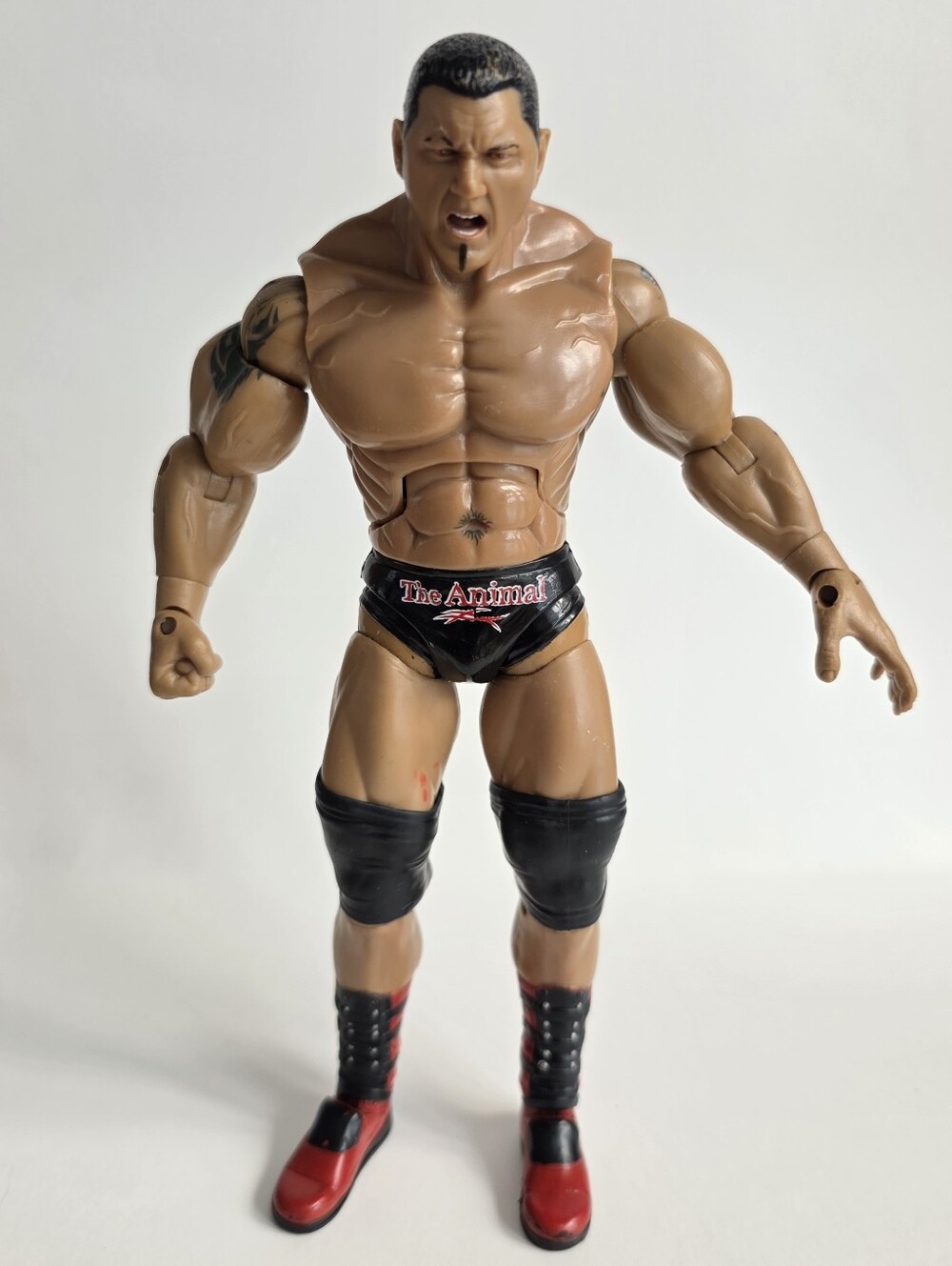 Vintage WWF WWE Jakks Pacific 2005 Batista The Animal Wrestling Action Figure